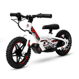 Amped A10 Electric Bike + Riding Gear Bundle - White