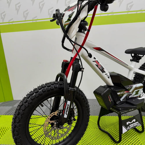 Amped A16 Pro 400W Electric Balance Bike - White