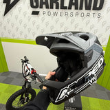 Amped AMP-1 Full Face Kids Helmet - Black