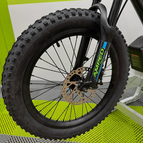 Amped A20 Pro 800W Electric Balance Bike - Black