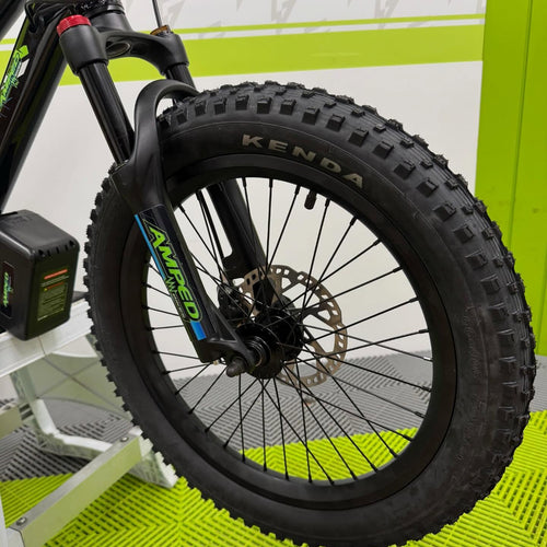 Amped A20 Pro 800W Electric Balance Bike - Black