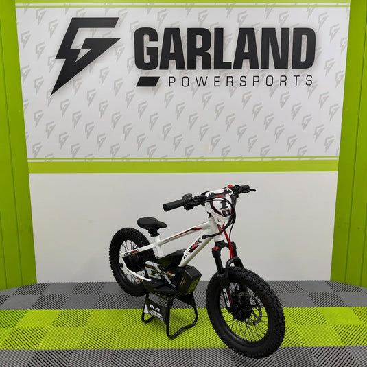 Amped A16 Pro 400W Electric Balance Bike - White