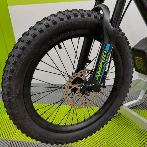 Amped A20 Pro 800W Electric Balance Bike - Black