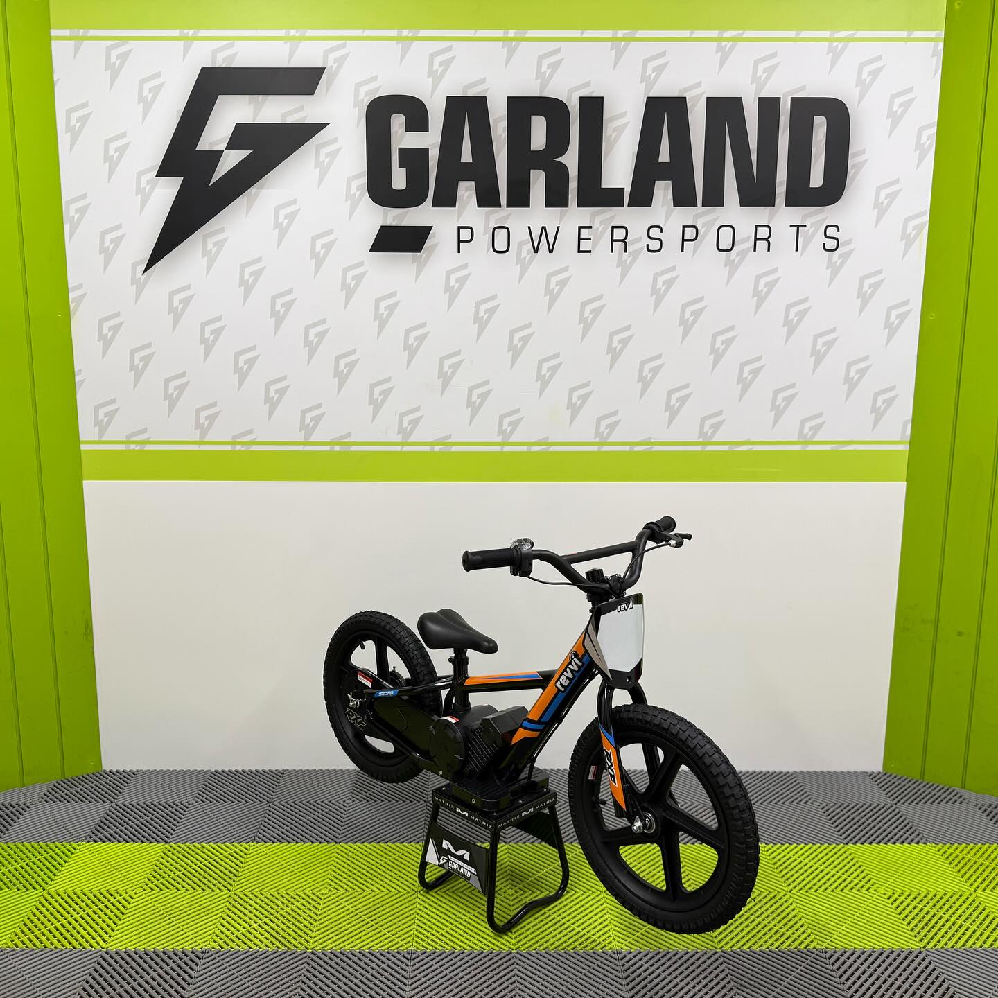 Revvi 16" 250W Electric Balance Bike - Orange