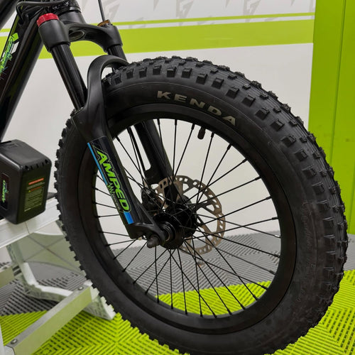 Amped A20 Pro 800W Electric Balance Bike - Black