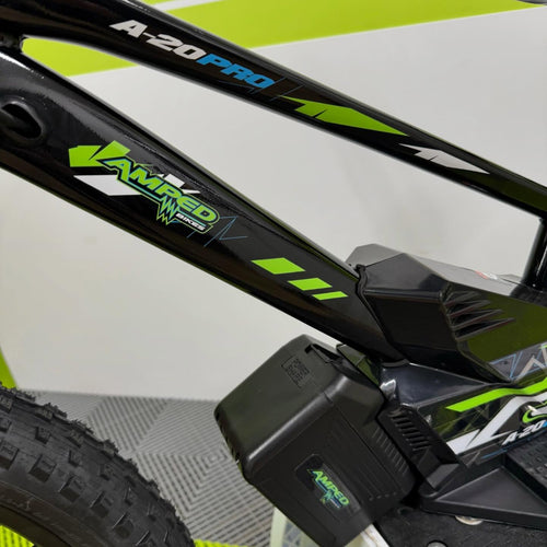 Amped A20 Pro Electric Bike + Riding Gear Bundle - Black