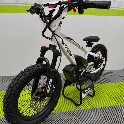 Amped A16 Pro 400W Electric Balance Bike - White