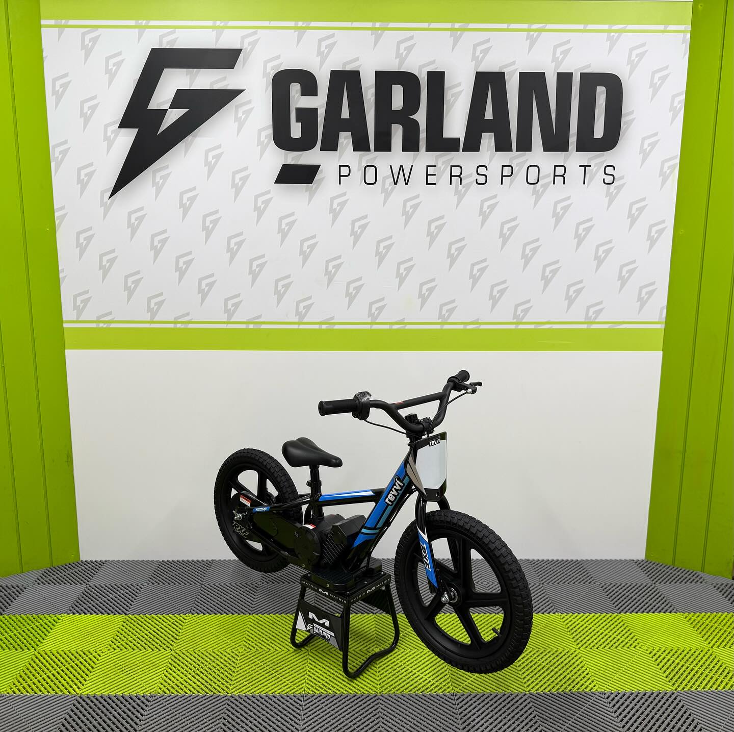Revvi 16” Electric Balance Bike - Blue