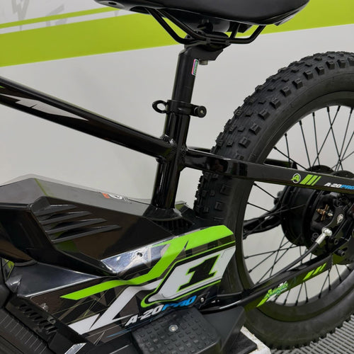 Amped A20 Pro 800W Electric Balance Bike - Black