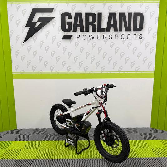 Amped A16 Pro Electric Balance Bike - White