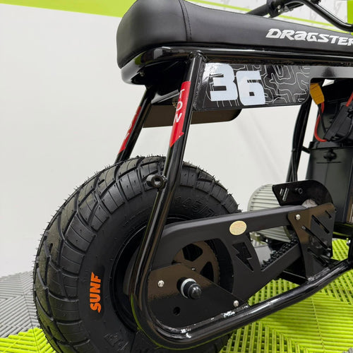 EBOX Dragster 2.0kw Electric Mini Bike - 2025 Black SM