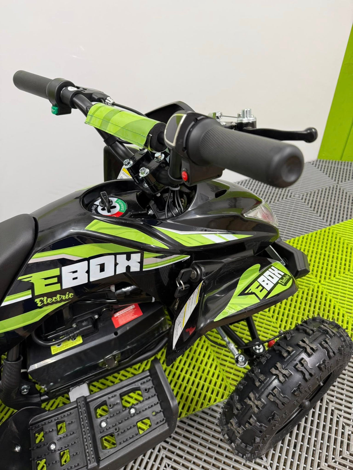 EBOX ACDC Electric Quad Bike - Green
