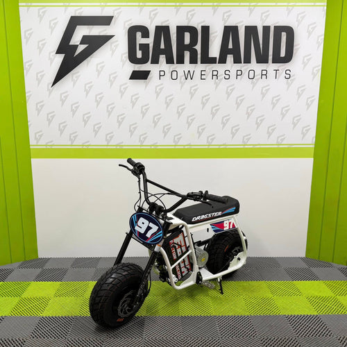 EBOX Dragster 2.0kw Electric Mini Bike - 2025 White SM