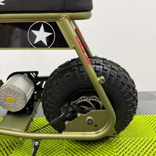 EBOX Dragster 2.0kw Electric Mini Bike - 2025 Khaki OFFROAD