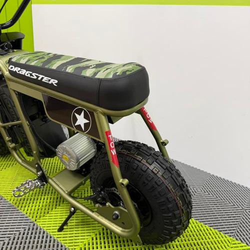EBOX Dragster 2.0kw Electric Mini Bike - 2025 Khaki OFFROAD