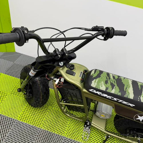 EBOX Dragster 2.0kw Electric Mini Bike - 2025 Khaki OFFROAD