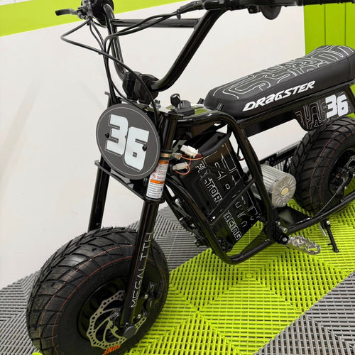 EBOX Dragster 2.0kw Electric Mini Bike - 2025 Black SM