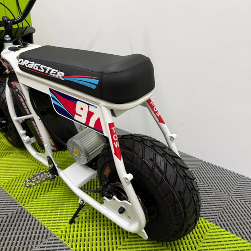 EBOX Dragster 2.0kw Electric Mini Bike - 2025 White SM