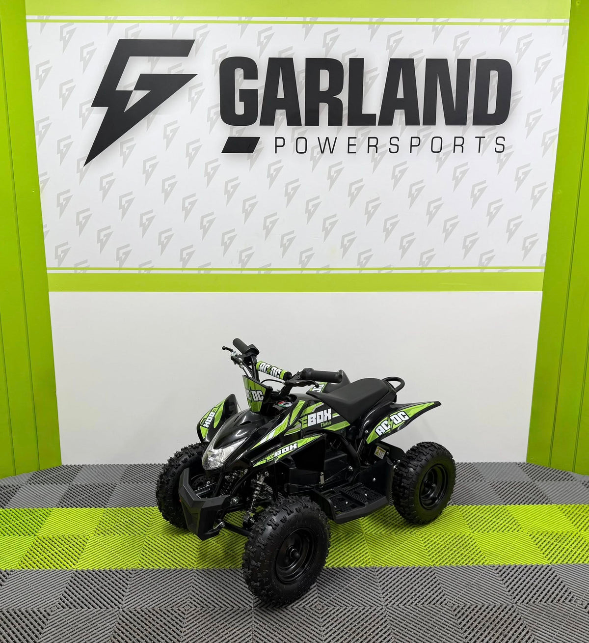 EBOX ACDC Electric Quad Bike - Green