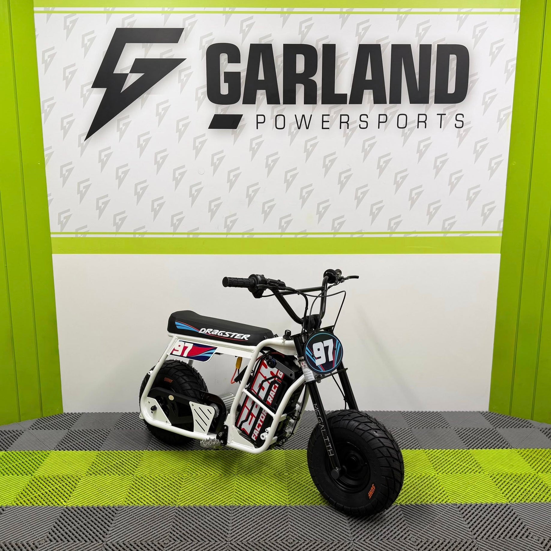 EBOX Dragster 2.0kw Electric Mini Bike - 2025 White SM
