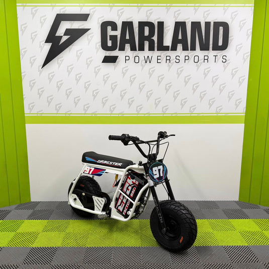 EBOX Dragster 2.0kw Electric Mini Bike - 2025 White SM