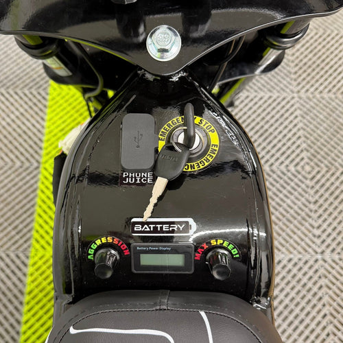 EBOX Dragster 2.0kw Electric Mini Bike - 2025 Black SM