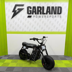 EBOX Dragster 2.0kw Electric Mini Bike - 2025 Black (Road Wheels)