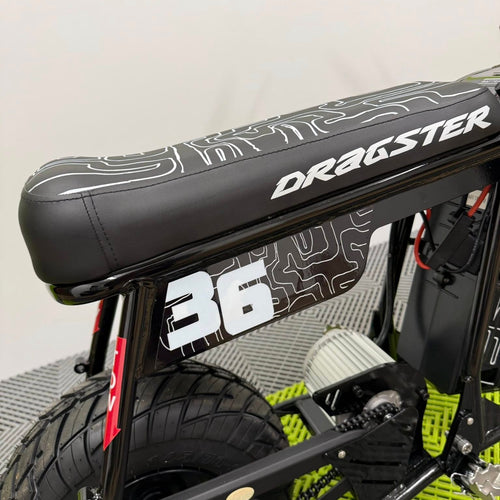 EBOX Dragster 2.0kw Electric Mini Bike - 2025 Black SM