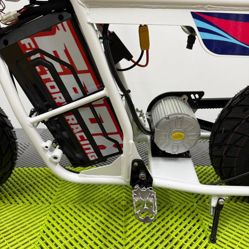 EBOX Dragster 2.0kw Electric Mini Bike - 2025 White SM