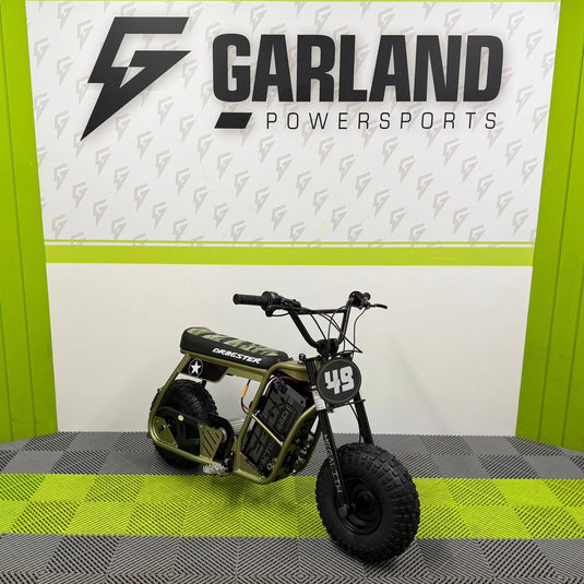 EBOX Dragster 2.0kw Electric Mini Bike - 2025 Khaki OFFROAD