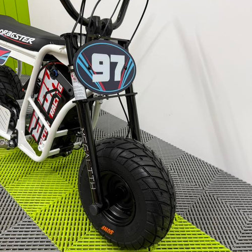 EBOX Dragster 2.0kw Electric Mini Bike - 2025 White SM