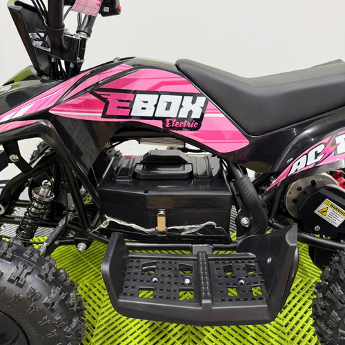 EBOX ACDC Electric Quad Bike - Pink