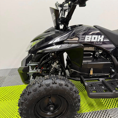 EBOX ACDC Electric Quad Bike - Black