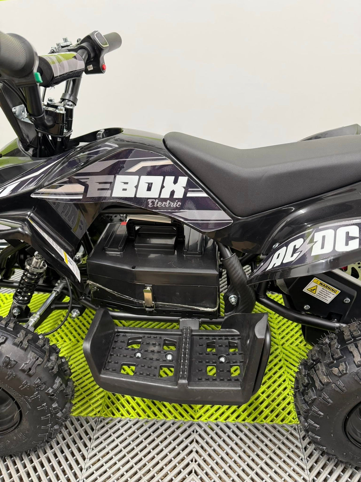 EBOX ACDC Electric Quad Bike - Black