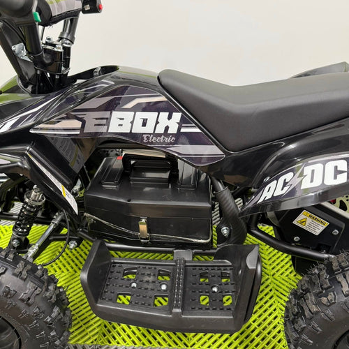 EBOX ACDC Electric Quad Bike - Black