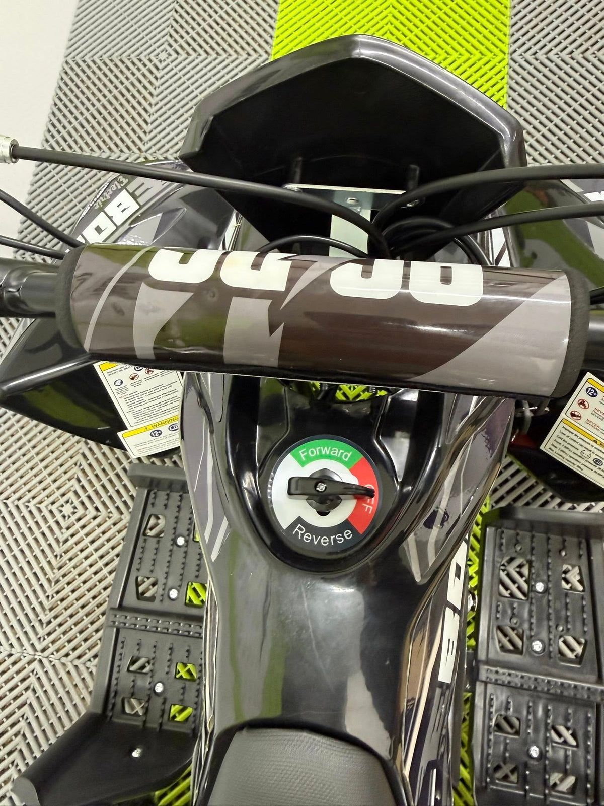 EBOX ACDC Electric Quad Bike - Black