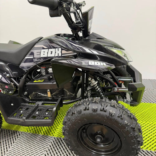 EBOX ACDC Electric Quad Bike - Black