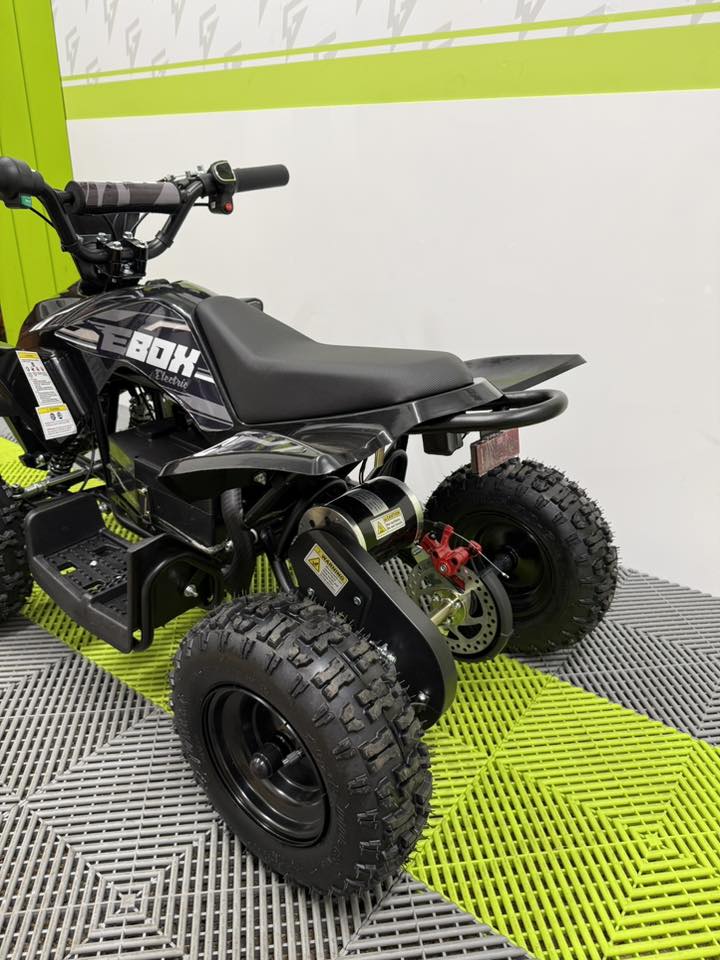 EBOX ACDC Electric Quad Bike - Black