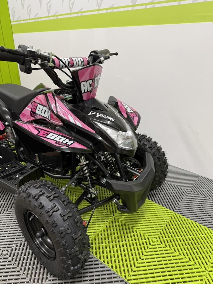 EBOX ACDC Electric Quad Bike - Pink