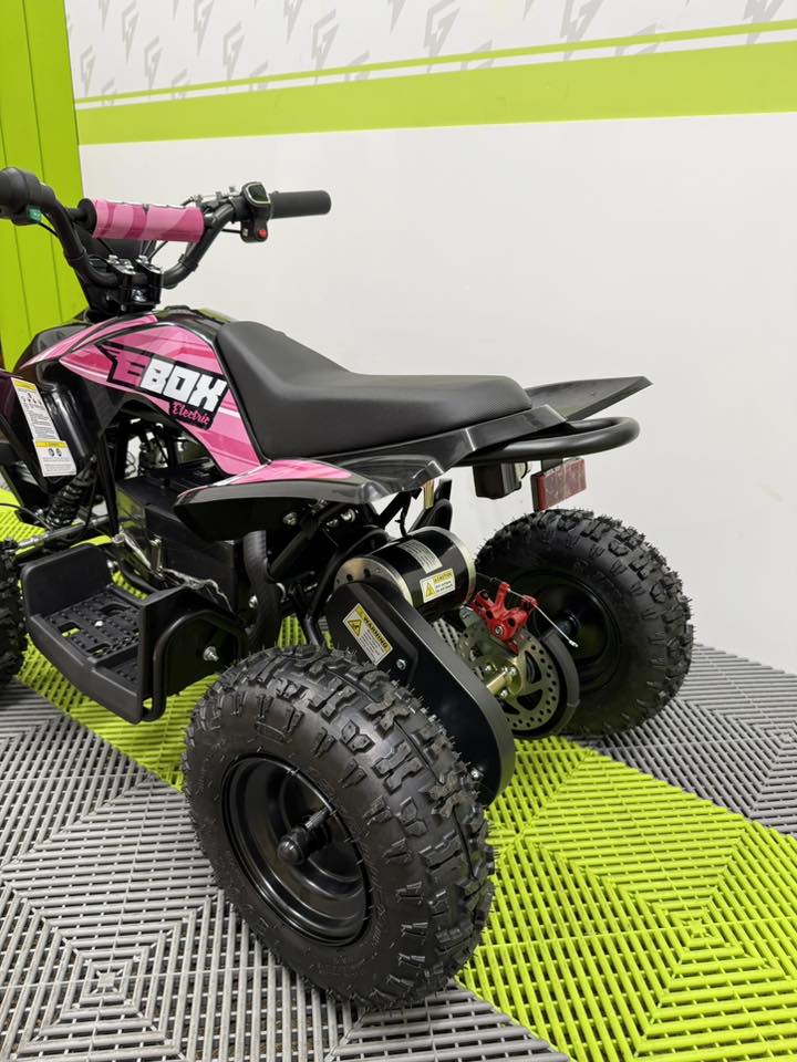 EBOX ACDC Electric Quad Bike - Pink