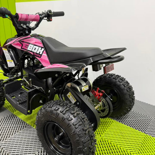 EBOX ACDC Electric Quad Bike - Pink