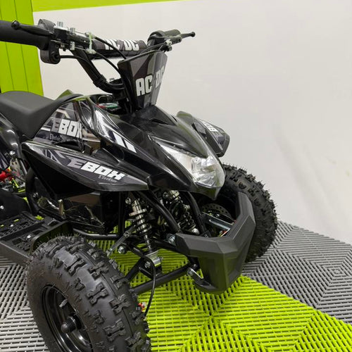 EBOX ACDC Electric Quad Bike - Black