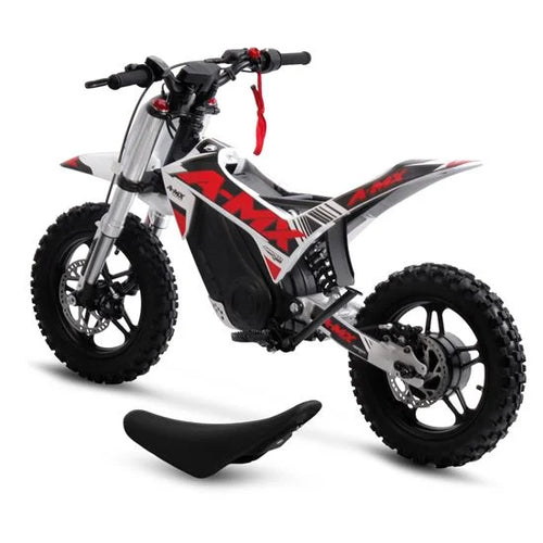 Amped A‑MX 10" Electric Dirt Bike - White
