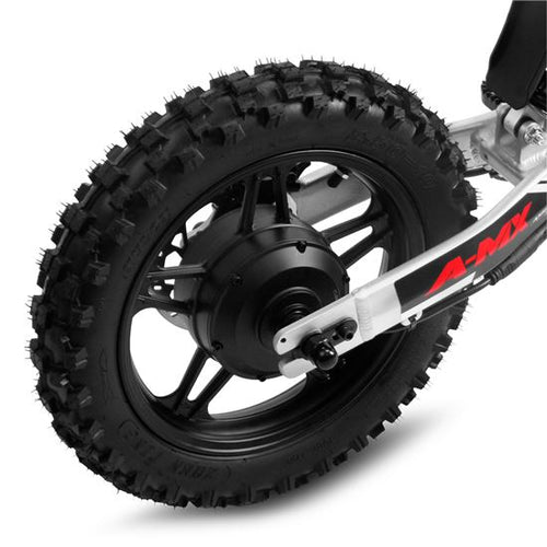 Amped A‑MX 10" Electric Dirt Bike - White