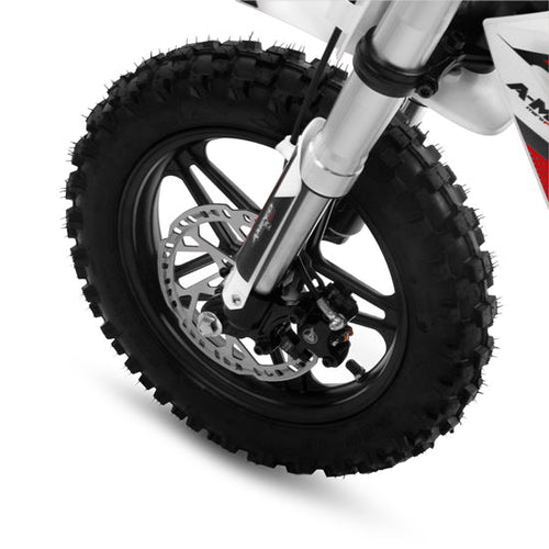 Amped A‑MX 10" Electric Dirt Bike - White