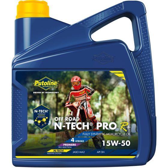 Putoline N-Tech Pro R+ 4T 15w/50 Oil Fully Synthetic 4L