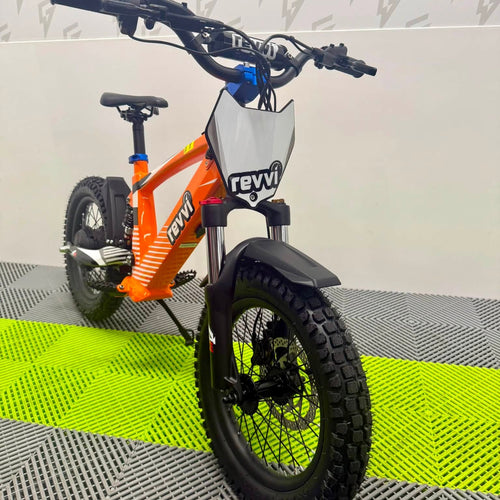 Revvi 16” XL Electric Balance Bike - Orange