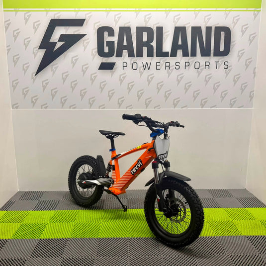 Revvi 16” XL Electric Balance Bike - Orange