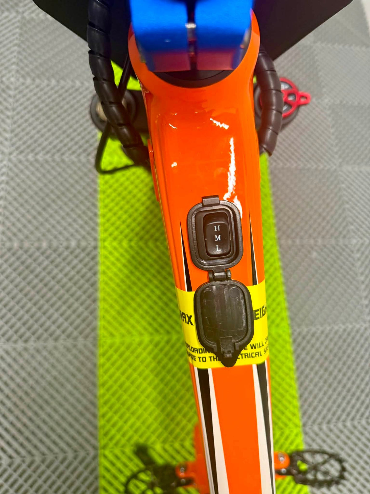 Revvi 16 XL Electric Bike + Riding Gear Bundle - Orange