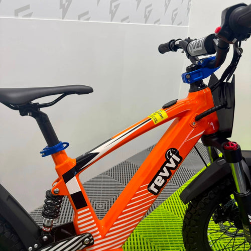 Revvi 16” XL Electric Balance Bike - Orange